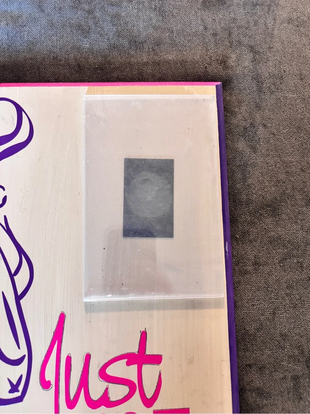 Just Dance Pink & Purple Wall Picture Frame